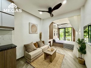 cho thuê studio cửa sổ ban công đầy đủ nội thất mới tinh ngay lê đức thọ, dương khuê, nguyễn hoàng