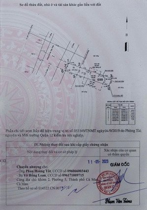 đất mặt tiền hà huy giáp, dt:92m2, sổ hồng riêng, chỉ 7 tỷ