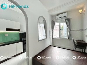 cho thuê căn hộ 1pn ban công, cửa sổ full nội thất mới 100% ngay nguyễn đình chiểu q.pn