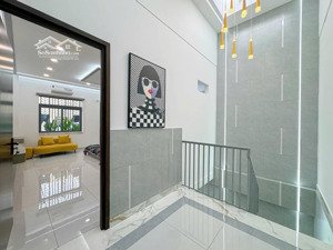 nhà 2 tầng trần xuân soạn, tân hưng. 54,5m2 (4,5mx14m) hẻm 3 gác full nội thất cao cấp. 6,3t