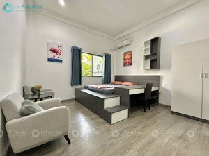 cho thuê căn hộ cửa sổ thoáng, siêu xinh - full nội thất