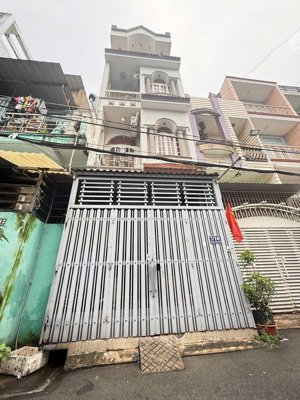 bán nhà 7/10 cách mạng, tân phú - dt 3,8 x 12 - giá 7,4tỷ bớt lộc - 4 tầng btct - hẻm 8m oto đậu