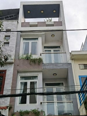 cho thuê nhà mt huỳnh văn một gần mt lũy bán bích dt 4x20m 4 tầng giá 23 triệu/tháng lh 