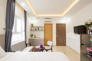 studio cửa sổ mặt tiền full nt - sát quận 1, phú nhuận, trạm metro văn thánh, gò vấp, đh hutech