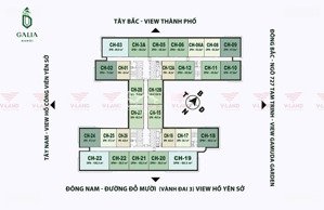 chuyển nhượng căn 12 galia tầng trung cực đẹp