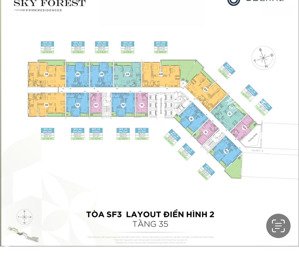 bán 2pn2vs 74m skyforest - view btđ - giá tốt