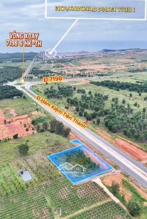 tổng hợp đất mặt tiền hàm kiệm/tiến thành - hòn giồ ngay sau novaworld phan thiết