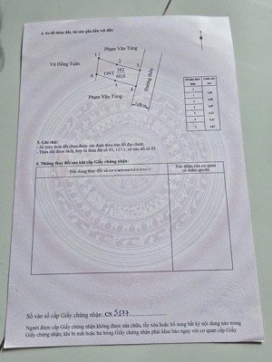 bán đất đẹp tại phong cầu - đại đồng sát ga tàu đón trả. diện tích: 60m2. đường trước đất: 5m