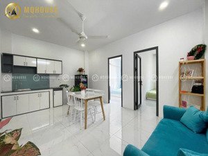 cho thuê căn hộ 2 phòng ngủ giá rẻ, full nội thất, sạch sẽ - ngay khu k300, chợ hoàng hoa thám