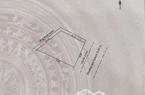 bán lô đất mặt tiền đường 5m5, khu tái định cư phan bá phiến