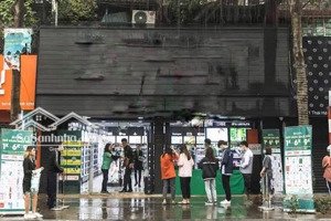 cho thuê nhà 3 tầng góc 2 mặt tiền lê duẩn - 35tr/th