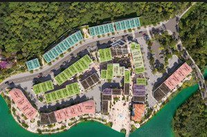 liền kề valley town, mặt phố đi bộ, xây dựng 3 tầng concept địa trung hải