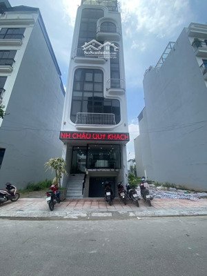 bán gấp toà nhà mặt phố khu tđc ngọc thuỵ, công viên, gara, thang máy, kinh doanh..60m2 x7t, 30.5ty
