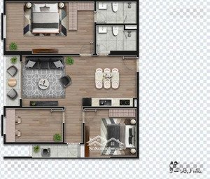 bán căn hộ chung cư 2pn, 2wc tại hausman premium residences, giá thỏa thuận, 96.9m2