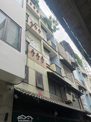 ** bán nhà hẻm 449 trường chinh ** phường 14, tân bình ; 4x21m - nhà 4 tầng mới