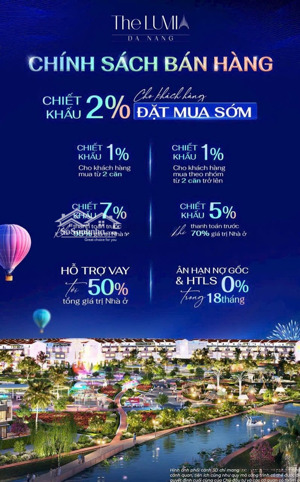 tung chính sách hấp dẫn, the lumia da nang rộng cửa đón cư dân