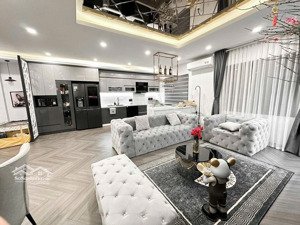 nội thất châu âu - phân lô góc "hoàng văn thái" 55m - mặt tiền 6,8m gara 2 ô tô, 6 tầng thang máy