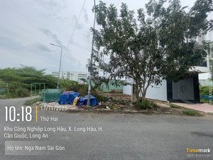 bán cặp góc kdc an phú ( kdc long hậu) dt 172 m2 giá chỉ 6.8 tỷ. l/ h nga 