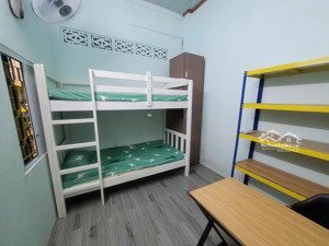 cho thuê phòng ktx 2 giường full nội thất, máy lạnh, hxh chỗ đậu oto - man thiện q.9