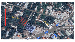 NỀN THỔ CƯ ĐƯỜNG XE Ô TÔ 7 CHỖ GẦN NGÃ 5 HÓC ĐÙNG QUỐC LỘ 50