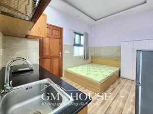 trống sẵn phòng 28m2, full nội thất sát ngay d5 bình thạnh, gần đh ngoại thương, ngã tư hàng xanh