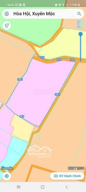 đất ngộp cần bán gấp tại xã hoà hội, xuyên mộc, brvt (cũ)