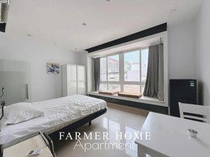 1pn cửa sổ lớn cực thoáng, wc vách kính ngay trên trục đường nguyễn trãi quận 1