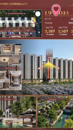 sunshine legend city - duy nhất căn 1pn độc quyền view đẹp, giá tốt chỉ từ 2,3 tỷ
