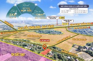 ra mắt quỹ hàng tại xã hợp tiến giá chỉ hơn 300tr/lô