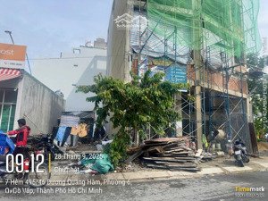 bán gấp trong tuần lô đất mặt tiền phạm huy thông, gò vấp, chỉ 18 tỷ.