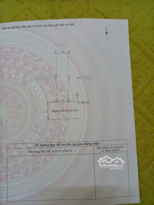 chuyển nhượng nhà đất mặt đường mai trung thứ. dt 74m2, giá 5.0 tỷ