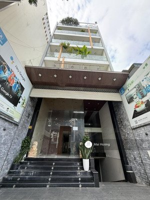 cho thuê tòa nhà văn phòng mặt tiền đường vườn lài tân phú, hầm 7 tầng, giá tốt 110tr/tháng