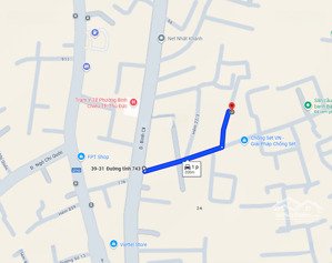 chính chủ bán đất sổ riêng, 100% thổ cư, 2 mặt tiền trước-sau, hẻm xe tải, xây dựng tự do.