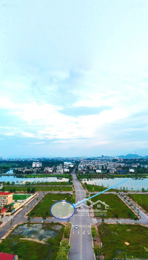 bán lô góc 401m2 mặt đường 24m tại kđt nam vĩnh yên - giá chỉ 45tr/m2