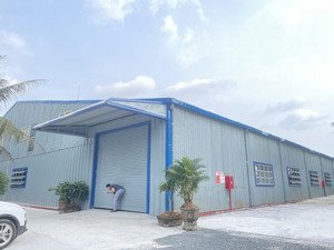 cho thuê kho, nhà xưởng 2200m2 tại xã phước lý, cần giuộc, long an, 60 nghìn / m2, view đẹp