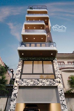 bán nhà hoa hậu tư đình 65m2 x 7 tầng mt 5m thang máy gara 2 ô tô full nội thất 5 sao 25,2 tỷ