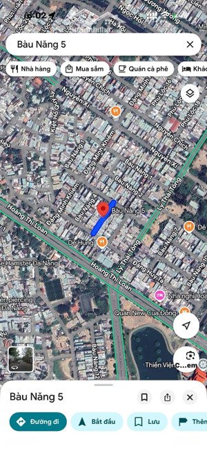 gia đình có việc nay cần bán lô đất tâm huyết bàu năng 5 _ : diện tích 85m2 hướng đông nam