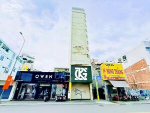 Cho Thuê Nhà GÓC 2MT: 380 Hai Bà Trưng - Quận 1 - 4.8x13m, 7 tầng