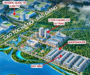 mở bán dự án bắc đồng sơn bắc giang(the metropolitan)sẵn sổ, hạ tầng đẹp, vị trí trung tâm, giá tốt