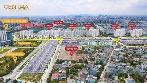 shophouse mặt đại lộ 67m central riverside | 494,27m² sàn 14,29 tỷ