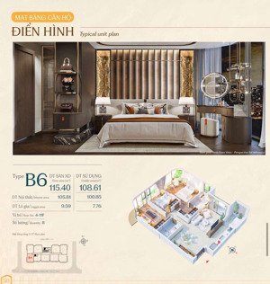 hot! the sculptura căn góc vòng cung 3pn, 115m2, view phú gia đắt giá