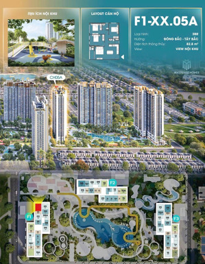 chỉ từ 6x triệu/m2 sở hữu căn hộ chung cư cao cấp masteri era landmark - masterise homes tại vhop3