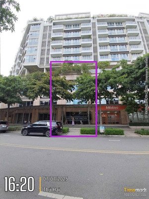 cần ra gấp căn shophouse - apartment sarica dtsd: 270m2, giá 72 tỷ