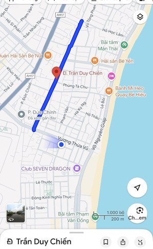 nhà 3 tầng sát biển sơn trà 50m2 tại trần duy chiến, mân thái, sơn trà, đà nẵng, 4,95 tỷ