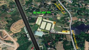 bán lô đất 83m2 mặt tiền 5m. cạnh đường vành đai 5 và kcn giá chỉ từ 1,62 tỷ nhuận trạch, lương sơn