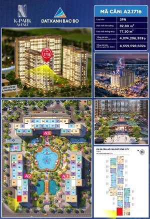 quỹ căn hộ cực đẹp tại toà a2 phân khu k - park chung cư vinhomes