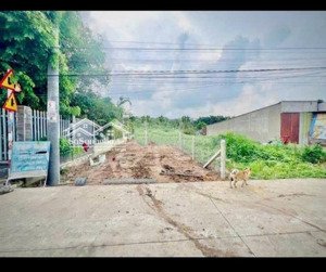 bán đất thổ cư 100% đường lê lợi, hóc môn. giá 1tỷ3, sổ hồng riêng