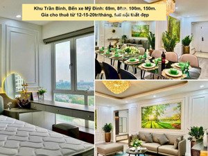 cho thuê căn hộ 2pn 3pn 4pn mỹ đình sông đà, mễ trì, mỹ đình, nguyễn hoàng giá 11tr/th 