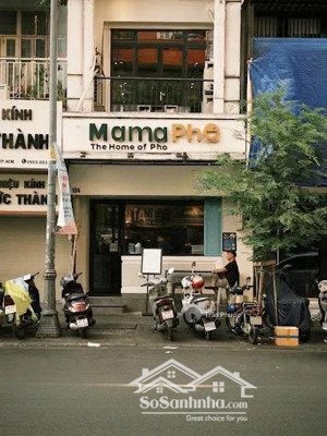nhà mặt tiền đường lê thánh tôn p. bến thành quận 1 - dt: 4 x20 1 trệt 2 lầu đối diện chợ bến thành