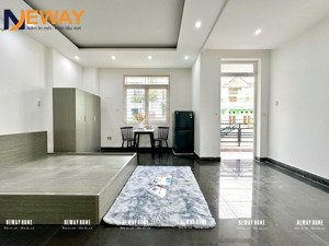 căn hộ studio/1pn 40m2 cao cấp full nội thất - cạnh ngã tư bảy hiền